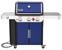 Weber GENESIS E-335 Series 37480001 Gas Grill, 39,000 Btu, Natural Gas, 3-Burner, 513 sq-in Primary Cooking Surface