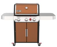 Weber GENESIS E-325s Series 35320001 Gas Grill, 39,000 Btu, Liquid Propane, 3-Burner, Enclosed Cabinet Storage