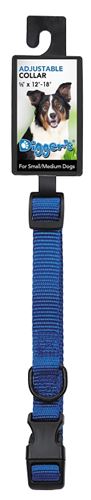 Digger's 2938002 Adjustable Collar, 12 to 18 in L Collar, 5/8 in W Collar, Blue