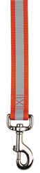 GUARDIAN GEAR ZA985 66 69 Reflective Dog Lead, 6 ft L, 1 in W, Nylon Line, Orange