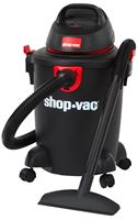 Shop-Vac 5985005 Wet/Dry Vacuum, 6 gal Vacuum, Cartridge, Dry, Foam Sleeve Filter, 3.5 hp, Black Housing