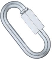 National Hardware N889-011 Quick Link, 1/4 in Trade, 880 lb Working Load, Steel, Zinc