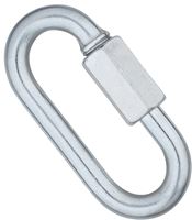 National Hardware N889-012 Quick Link, 5/16 in Trade, 1760 lb Working Load, Steel, Zinc