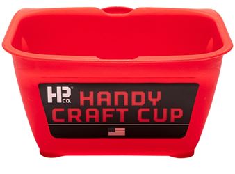 HANDy 1100-CC Craft Cup, 8 oz Capacity, Red