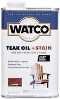 WATCO 348758 Oil and Stain, Warm Glow, Flagstone, Liquid, 1 qt, Can
