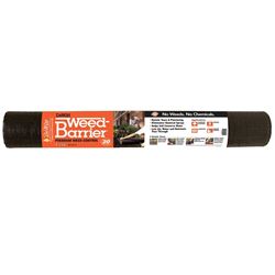 DeWitt DWB19450 Weed Barrier, 20 yd Coverage Area, 50 ft L, 4 ft W, Black