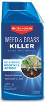 BioAdvanced 704195A Super Concentrated Weed and Grass Killer, Liquid, Blue, 32 oz Bottle 