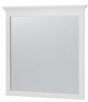 CRAFT + MAIN Hollis Series HOWM3232 Framed Mirror, 32 in L, 32 in W, White Frame
