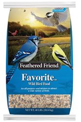 Feathered Friend Favorite Series 14158 Wild Bird Food, All-Purpose, 40 lb Bag