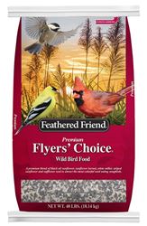 Feathered Friend Flyers Choice Series 14164 Wild Bird Food, Premium, 40 lb Bag