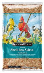 Feathered Friend Shell-Less Select Series 14169 Wild Bird Food, Premium, 5 lb Bag