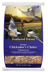 Feathered Friend Chickadees Choice Series 14172 Wild Bird Food, Premium, 16 lb Bag
