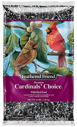Feathered Friend Cardinals Choice Series 14173 Wild Bird Food, Premium, 4 lb Bag