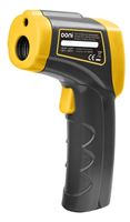 Ooni UU-P06100 Infrared Thermometer, -32 to 550 deg C, LCD Display, Plastic Case, Gray/Yellow Case