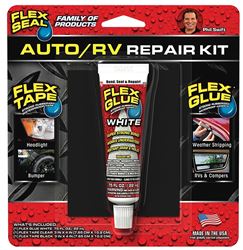 Flex Seal KITAUTOMINI Auto/RV Repair Kit  12 Pack