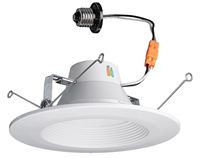 ETI Color Preference Series DL-6-80-902-SV-D Recessed Retrofit Downlight, 65 W, 120 V, LED Lamp, Acrylic, White