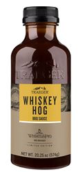 Traeger SAU051 Barbeque Sauce, Whiskey Infused Flavor, 12 oz Bottle