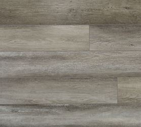 Healthier Choice Flooring CVP102G01 Luxury Plank with Pad, 48 in L, 7 in W, Beveled Edge, Wood Look Pattern, Vinyl