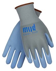 mud Cool Mud Series 022GB-M Breathable, Ultra-Lightweight Coated Gloves, Unisex, M, Foam Nitrile Coating, Glacier Blue