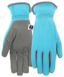 Miracle-Gro MG86121-W-SM High-Dexterity Work Gloves, Womens, S/M, Synthetic Leather