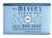 Mrs. Meyer's 14165 Bar Soap, Solid, Rain Water, 5.3 oz