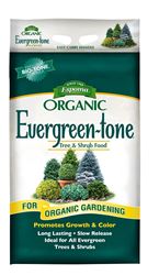 ESPOMA Evergreen-tone ET18 Plant Food, 18 lb Bag, 4-3-4 N-P-K Ratio  