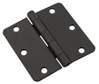 National Hardware V512RC Series N830-431 Door Hinge, Steel, Removable Pin, Mortise Mounting, 50 lb