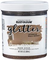 Rust-Oleum 360221 Textured Glitter Paint, Rose Gold, 28 fl-oz, Can
