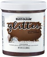 Rust-Oleum 360222 Textured Glitter Paint, Copper, 28 fl-oz, Can