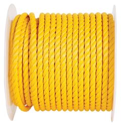 ROPE TWST POLY YEL 1/2INX200FT