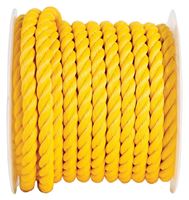 ROPE TWST POLY YEL 3/4INX100FT