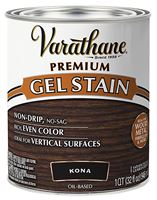 VARATHANE 358174 Premium Gel Stain, Kona, Liquid, 1 qt