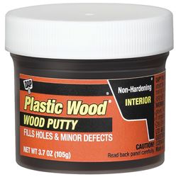 DAP Plastic Wood 21266 Wood Putty, Paste, Mild, Pleasant, Ebony, 3.7 oz  6 Pack