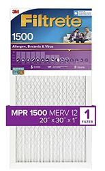 FILTER AIR 1500MPR 20X30X1IN  4 Pack