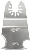 Milwaukee 49-25-2221 3-in-1 Multi-Cutter Scraper Blade, 2 in, 1-5/8 in D Cutting, Stainless Steel