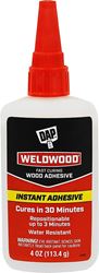 DAP RapidFuse 7079800131 Instant Adhesive, Clear, 4 oz Tube  6 Pack