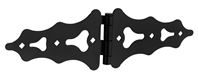 National Hardware N166-011 Ornamental S-Hinge, Steel, Black, Screw Mounting