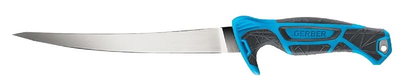 GERBER Controller Series 31-003558 Fish Fillet Knife, 8 in L Blade, Stainless Steel Blade, Polypropylene Handle