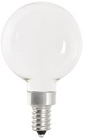 Feit Electric BPG1640W927CAFIL2 LED Bulb, G16.5 Lamp, 40 W Equivalent, E12 Lamp Base, Dimmable, Frosted, Soft White Light