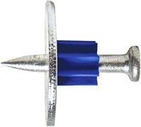 BLUE POINT FASTENERS PDW25-25F10 Drive Pin with Metal Round Washer, 0.14 in Dia Shank, 1 in L
