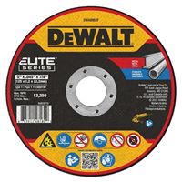 DeWALT XP Ceramic DWA8952F Cutting Wheel, 5 in Dia, 0.045 in Thick, 7/8 in Arbor, Ceramic Abrasive