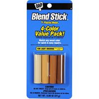 Plastic Wood Blend Stick 7079804101 Putty, Solid, Slight, Light Brown, 0.86 oz