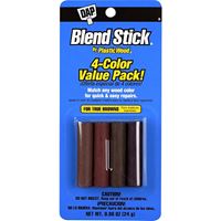 Plastic Wood Blend Stick 7079804102 Putty, Solid, Slight, Dark Wood, 0.86 oz