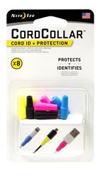 Nite Ize GCC-A1-8R7 Cord ID and Protection, 0.82 in L, 0.3 in W, TPE