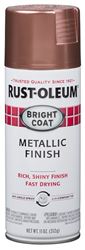 Stops Rust 331255 Acrylic Metallic Spray Paint, Metallic, Rose, 11 oz, Can