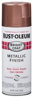 Rust-Oleum 331255 Metallic Spray Paint, Metallic, Rose, 11 oz, Can