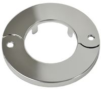 Danco 88469 Floor and Ceiling Plate, Stainless Steel, Chrome, For: 1-1/2 in IPS Connection Ice Maker Tubing 