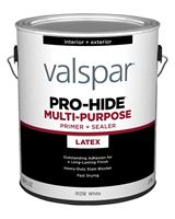 Valspar Pro-Hide 028.0091218.007 Multi-Purpose Primer, White, 1 gal, Metal Pail, Pack of 4
