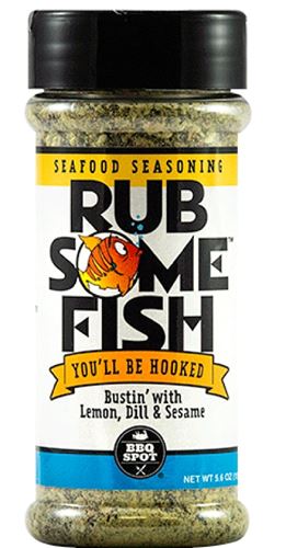 OLD WORLD SPICES & SEASONINGS Rub Some OW85215 Seafood Seasoning, Dry, 5.6 oz