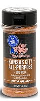 BBQ SPOT OW85166 3-Little Pigs All-Purpose BBQ Rub, 16 oz